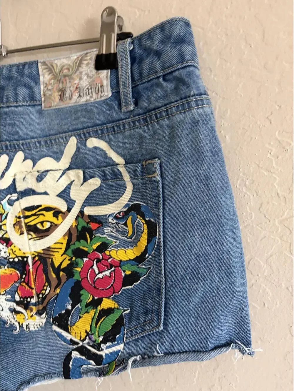 Ed Hardy denim shorts